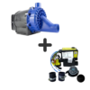 Kit Motobomba Syllent 1.0 CV + Aquecedor Sanspray 3 Funções Digital (220v)